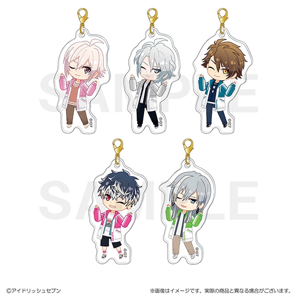 【グッズ-チャーム】アイドリッシュセブン RabbiTube mini　ぷちななアクリルチャームコレクション　TRIGGER&Re:vale
