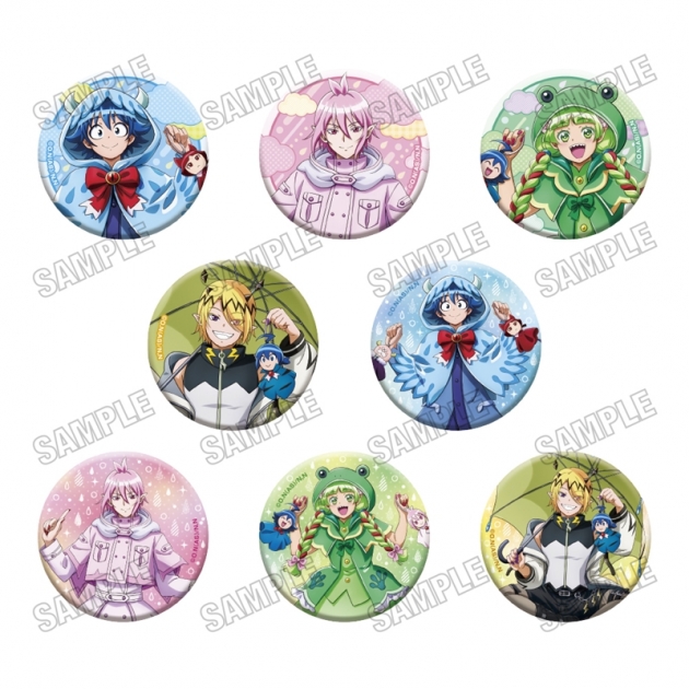 【グッズ-バッチ】アニメ「魔入りました!入間くん」 描き下ろし缶バッジコレクション【雨の日ver.】
