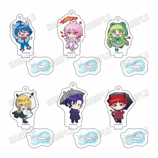 【グッズ-キーホルダー】アニメ「魔入りました!入間くん」 描き起こしアクリルキーホルダーコレクション【雨の日ver.】
