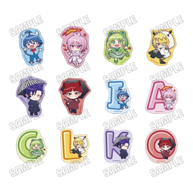 【グッズ-ステッカー】アニメ「魔入りました!入間くん」 描き起こしステッカーコレクション【雨の日ver.】
