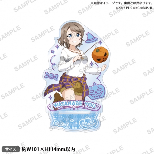 【グッズ-スタンドポップ】ラブライブ!スクールアイドルフェスティバル アクリルスタンド Aqours ハロウィンver. 渡辺 曜
