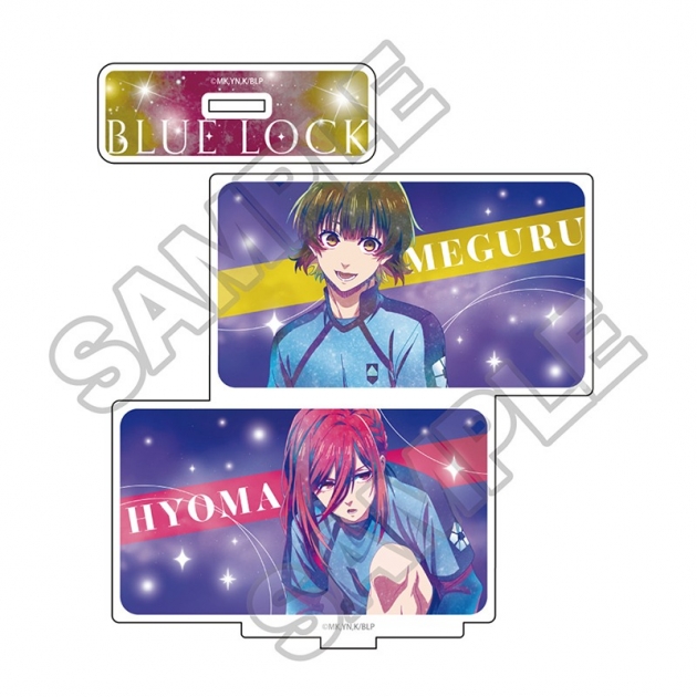 【グッズ-スタンドポップ】TVアニメ『ブルーロック』 ギャラクシーアート アクリルスタンド 蜂楽 廻&千切 豹馬 2 pieces
