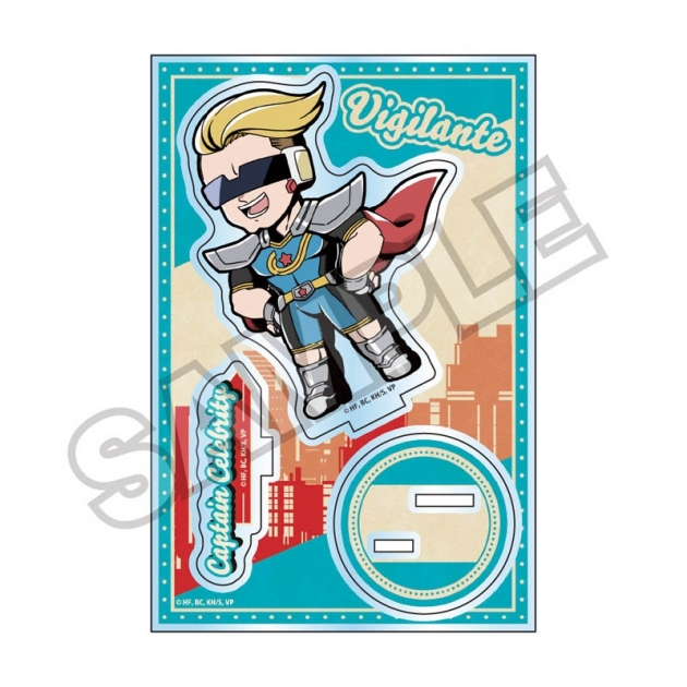 【グッズ-スタンドポップ】TVアニメ『ヴィジランテ -僕のヒーローアカデミア ILLEGALS-』 アメリカンレトロ アクリルスタンドJr. キャプテン・セレブリティ
