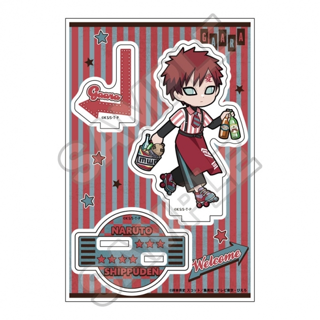 【グッズ-スタンドポップ】NARUTO-ナルト- 疾風伝 アメリカンダイナー アクリルスタンドJr. 我愛羅【アニメイト先行販売】 | アニメイト