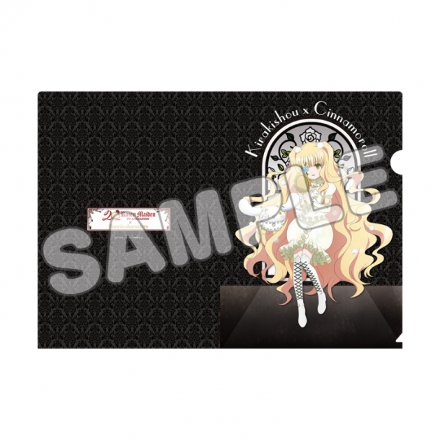 【グッズ-クリアファイル】ローゼンメイデン × サンリオキャラクターズ クリアファイル/雪華綺晶×シナモロール

