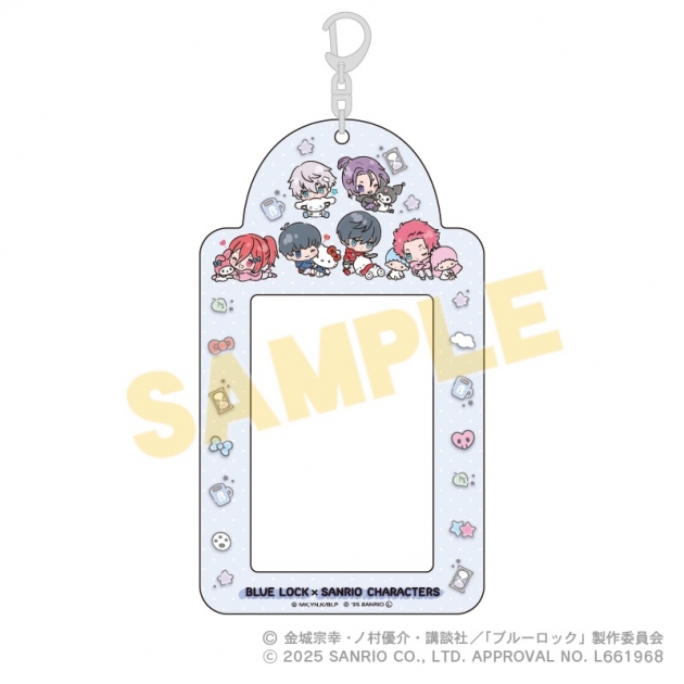 【グッズ-カードケース】ブルーロック×サンリオキャラクターズ クリアカードホルダー【アニメイト限定】
