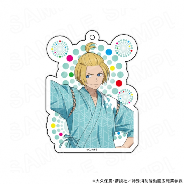 【グッズ-キーホルダー】TVアニメ『炎炎ノ消防隊』 参ノ章 描き下ろしアクリルキーホルダー アーサー・ボイル
