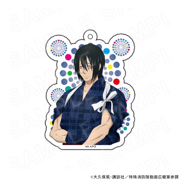 【グッズ-キーホルダー】TVアニメ『炎炎ノ消防隊』 参ノ章 描き下ろしアクリルキーホルダー 新門 紅丸
