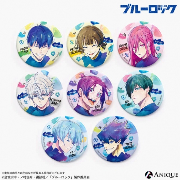 【グッズ-バッチ】ブルーロック トレーディングマット缶バッジ(全8種)【キャンバス】
