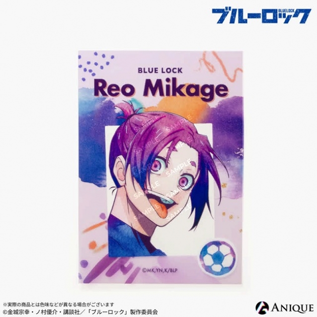 【グッズ-ステッカー】ブルーロック 御影 玲王 クリアステッカー【キャンバス】
