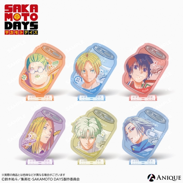 【グッズ-スタンドポップ】SAKAMOTO DAYS トレーディング缶ジュース風アクリルスタンド(全6種)