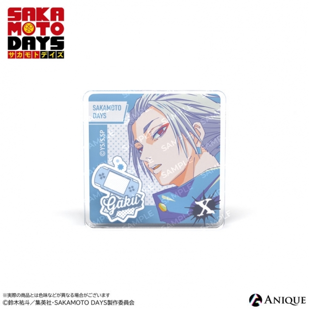 【グッズ-置きもの】SAKAMOTO DAYS 楽 ミニアクリルブロック