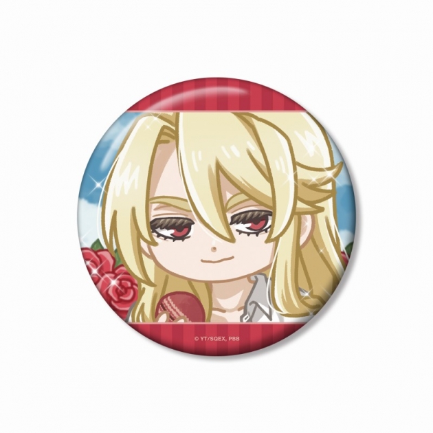 【グッズ-バッチ】TVアニメ『黒執事 -寄宿学校編-』 エドガー・レドモンド ゆるコマ 100mm缶バッジ
