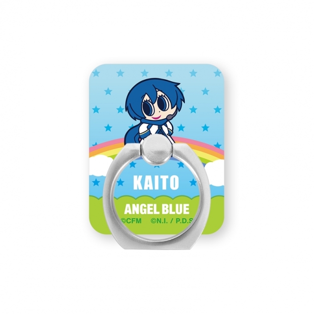 【グッズ-携帯グッズ】初音ミク ANGEL BLUEコラボ 描き起こし KAITO アクリルスマホリング
