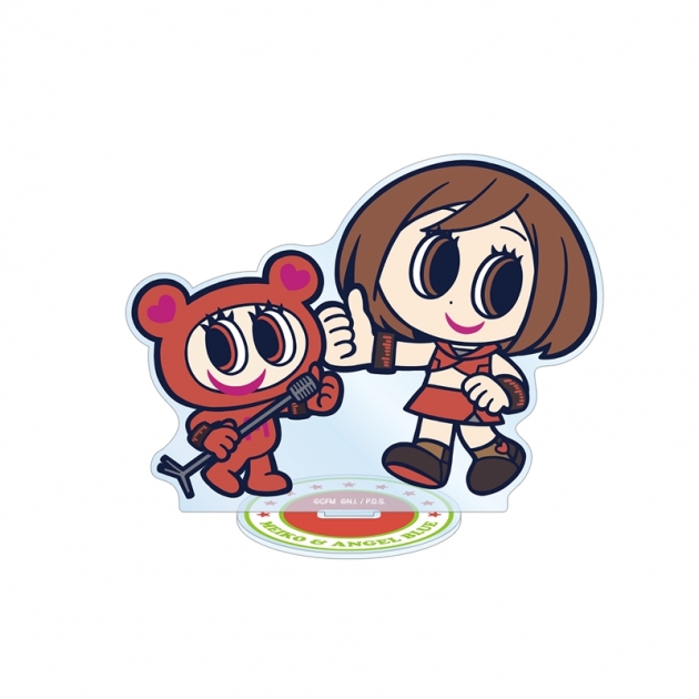 【グッズ-スタンドポップ】初音ミク ANGEL BLUEコラボ 描き起こし MEIKO&ナカムラくん BIGアクリルスタンド
