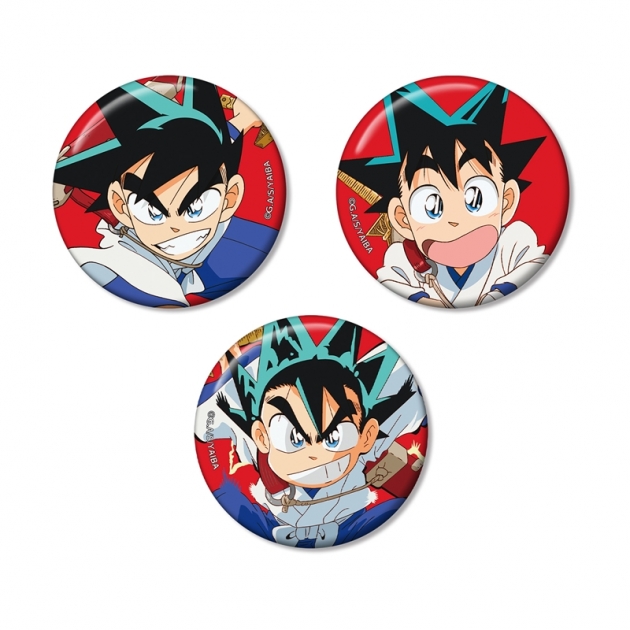 【グッズ-バッチ】真・侍伝YAIBA 鉄 刃 缶バッジ3個セット
