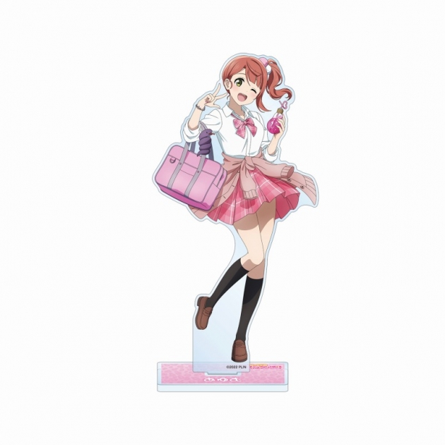 【グッズ-スタンドポップ】ラブライブ!虹ヶ咲学園スクールアイドル同好会 (ニジガク) 描き下ろし 上原歩夢 ギャル制服ver. BIGアクリルスタンド

