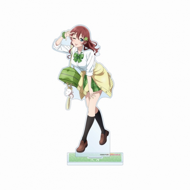 【グッズ-スタンドポップ】ラブライブ!虹ヶ咲学園スクールアイドル同好会 (ニジガク) 描き下ろし エマ・ヴェルデ ギャル制服ver. BIGアクリルスタンド
