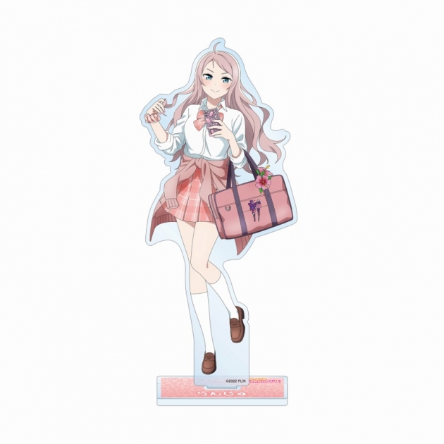 【グッズ-スタンドポップ】ラブライブ!虹ヶ咲学園スクールアイドル同好会 (ニジガク) 描き下ろし 鐘 嵐珠 ギャル制服ver. BIGアクリルスタンド
