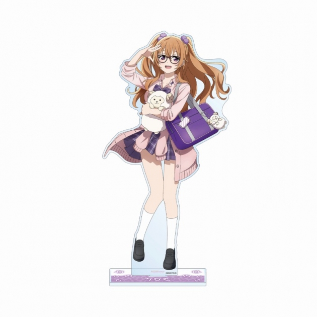 【グッズ-スタンドポップ】ラブライブ!虹ヶ咲学園スクールアイドル同好会 (ニジガク) 描き下ろし 近江彼方 ギャル制服ver. 特大アクリルスタンド
