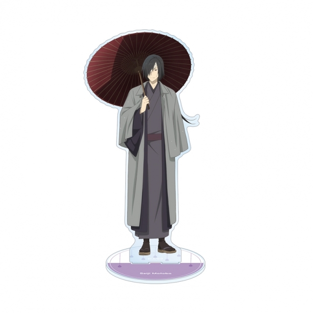 【グッズ-スタンドポップ】夏目友人帳 描き下ろし 的場静司 雨の日ver. 特大アクリルスタンド
