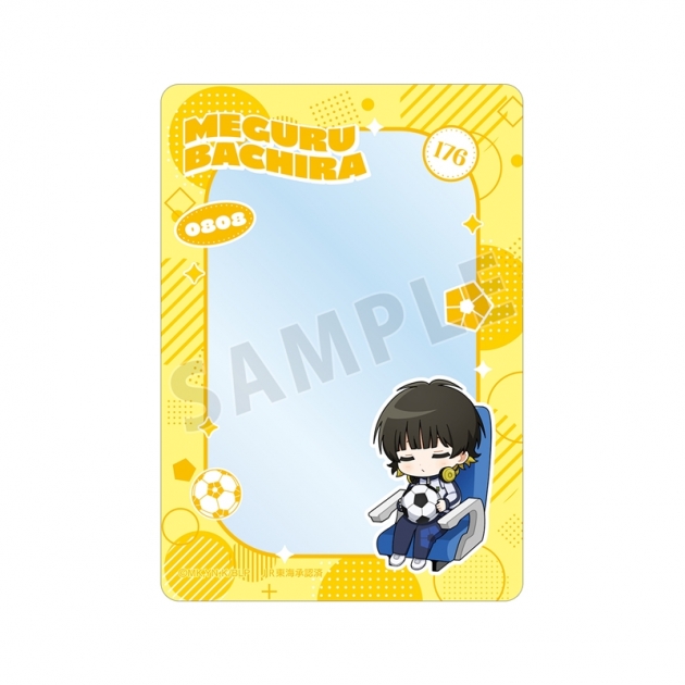 【グッズ-カードケース】TVアニメ『ブルーロック』 蜂楽 廻 ちびキャラ 新幹線でうたたねver. B8硬質ケース【再販】
