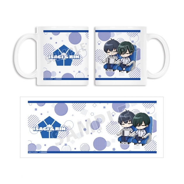 【グッズ-マグカップ】TVアニメ『ブルーロック』 潔 世一&糸師 凛 ちびキャラ 新幹線でうたたねver. マグカップ【再販】
