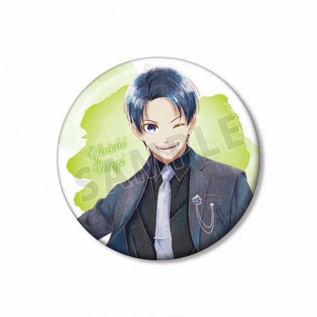 【グッズ-バッチ】TVアニメ『ブルーロック』 描き下ろし 潔 世一 スーツモデルver. Ani-Art aqua label 75mm缶バッジ
