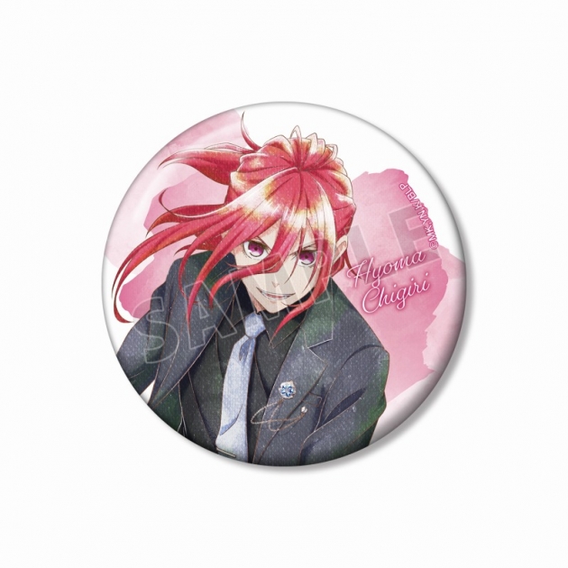 【グッズ-バッチ】TVアニメ『ブルーロック』 描き下ろし 千切 豹馬 スーツモデルver. Ani-Art aqua label 75mm缶バッジ
