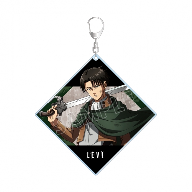 【グッズ-キーホルダー】TVアニメ『進撃の巨人』 描き下ろし リヴァイ 戦いの後でver. BIGアクリルキーホルダー
