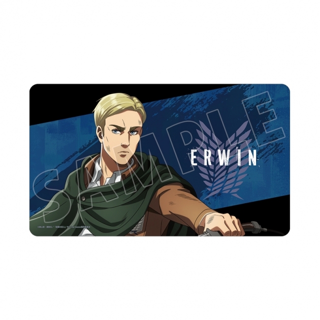 【グッズ-デスクマット】TVアニメ『進撃の巨人』 描き下ろし エルヴィン 戦いの後でver. マルチデスクマット
