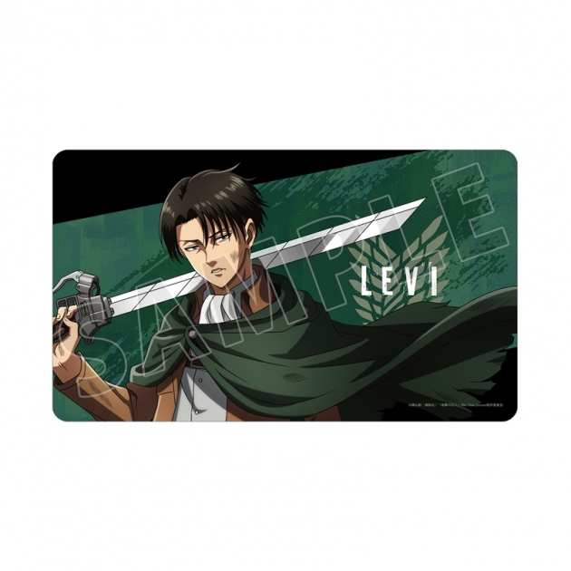 【グッズ-デスクマット】TVアニメ『進撃の巨人』 描き下ろし リヴァイ 戦いの後でver. マルチデスクマット
