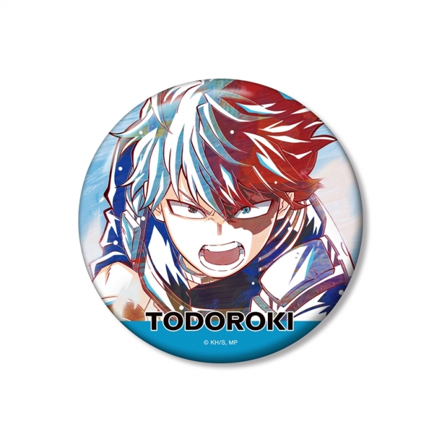【グッズ-バッチ】TVアニメ『僕のヒーローアカデミア』 轟焦凍 Ani-Art 第8弾 100mm缶バッジ
