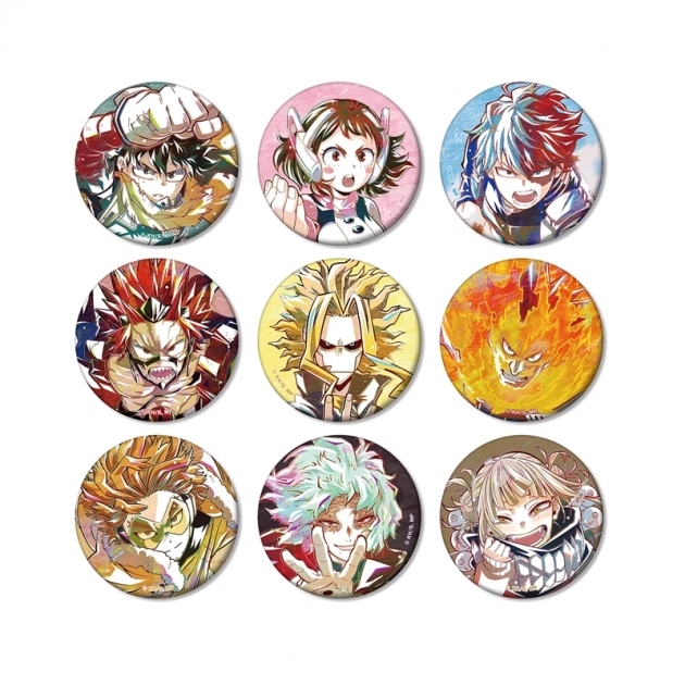 【グッズ-バッチ】TVアニメ『僕のヒーローアカデミア』 トレーディング Ani-Art 第8弾 マット缶バッジ ver.A【アニメイト特典付】
