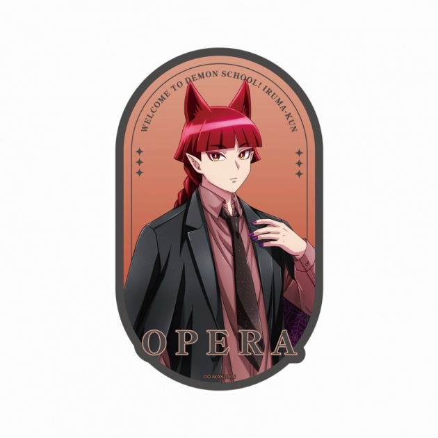 【グッズ-ステッカー】魔入りました!入間くん 描き下ろし オペラ ブラックコーデver. ダイカットステッカー
