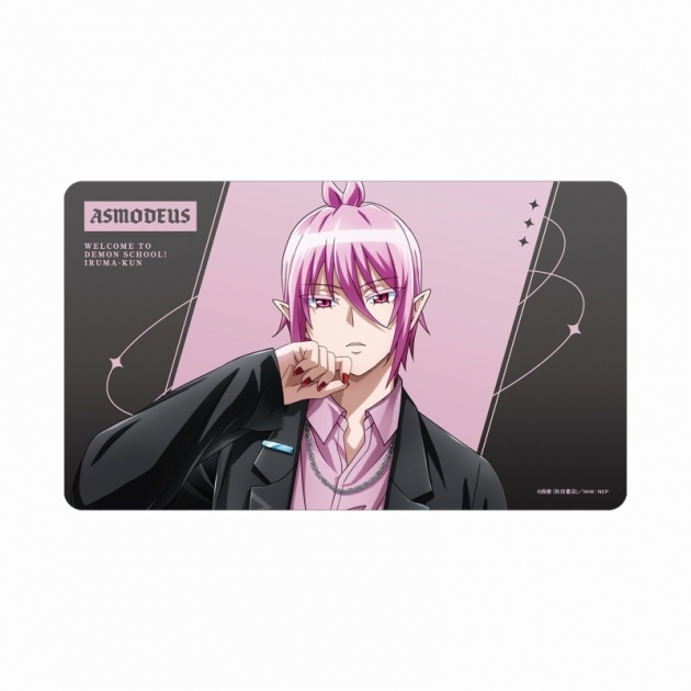 【グッズ-デスクマット】魔入りました!入間くん 描き下ろし アスモデウス・アリス ブラックコーデver. マルチデスクマット
