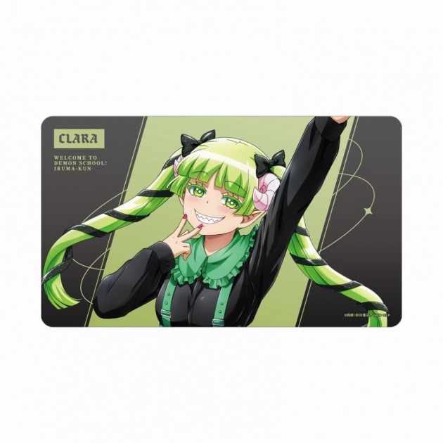 【グッズ-デスクマット】魔入りました!入間くん 描き下ろし ウァラク・クララ ブラックコーデver. マルチデスクマット
