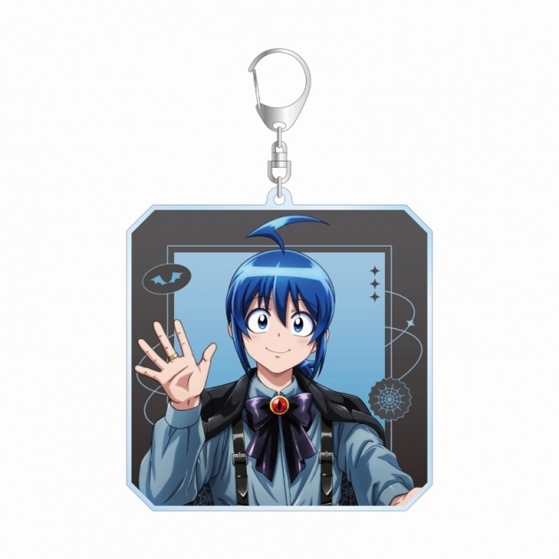 【グッズ-キーホルダー】魔入りました!入間くん 描き下ろし 鈴木入間 ブラックコーデver. BIGアクリルキーホルダー

