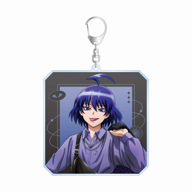 【グッズ-キーホルダー】魔入りました!入間くん 描き下ろし 悪入間 ブラックコーデver. BIGアクリルキーホルダー
