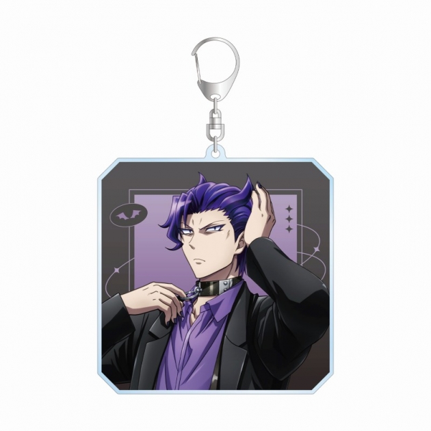 【グッズ-キーホルダー】魔入りました!入間くん 描き下ろし ナベリウス・カルエゴ ブラックコーデver. BIGアクリルキーホルダー

