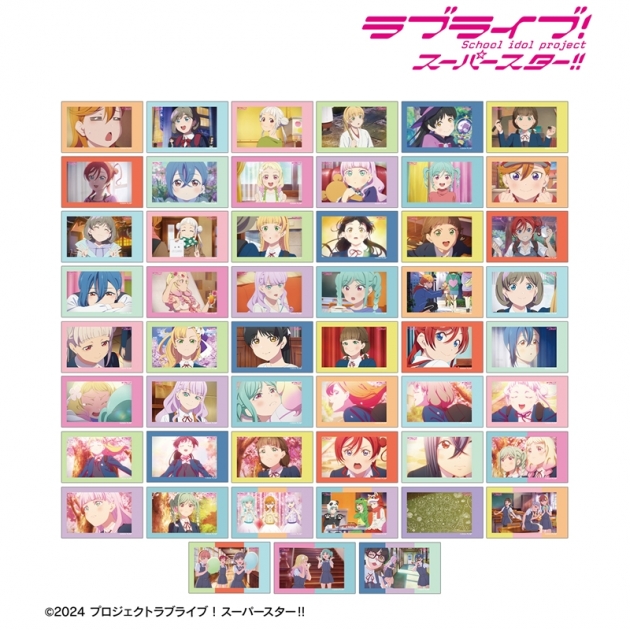 【グッズ-カード】ラブライブ!スーパースター!! トレーディング 3期 場面写インスタントカメラ風イラストカード3枚セット

