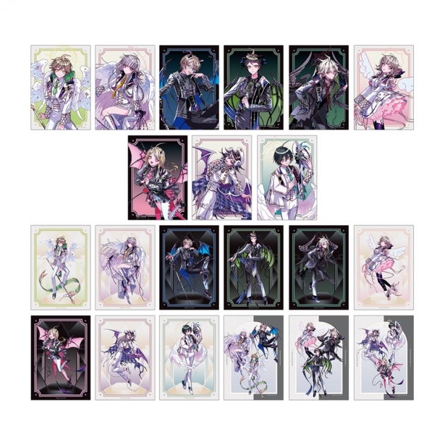 【グッズ-ブロマイド】ダンガンロンパシリーズ めつぶしあんこさんイラスト 天使と悪魔ver. トレーディングブロマイド
