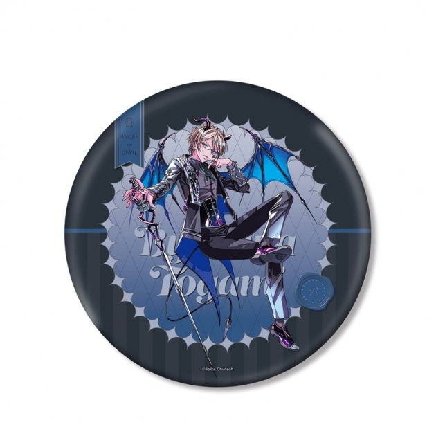 【グッズ-バッチ】ダンガンロンパシリーズ めつぶしあんこさんイラスト 十神 白夜 天使と悪魔ver. BIG缶バッジ
