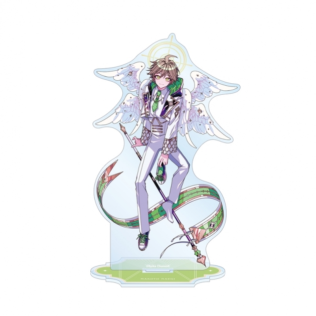 【グッズ-スタンドポップ】ダンガンロンパシリーズ めつぶしあんこさんイラスト 苗木 誠 天使と悪魔ver. BIGアクリルスタンド
