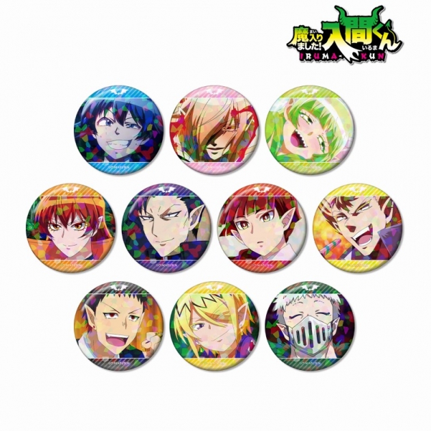 【グッズ-バッチ】魔入りました!入間くん トレーディング場面写ホログラム缶バッジ
