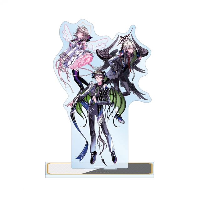 【グッズ-スタンドポップ】ダンガンロンパシリーズ めつぶしあんこさんイラスト 集合 B 天使と悪魔ver. BIGアクリルスタンド
