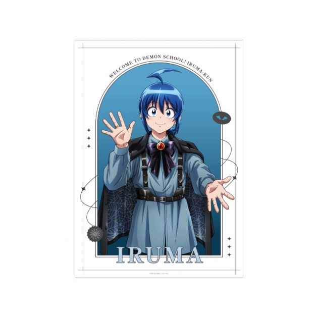 【グッズ-ポスター】魔入りました!入間くん 描き下ろし 鈴木入間 ブラックコーデver. A3マット加工ポスター
