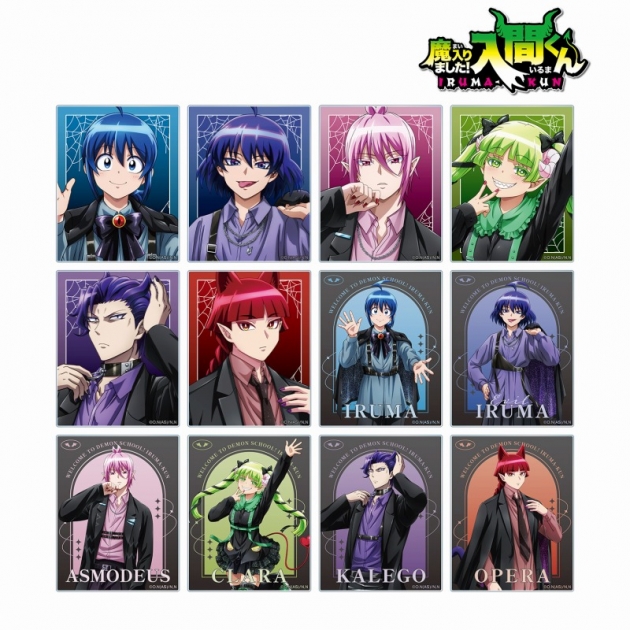 【グッズ-カード】魔入りました!入間くん 描き下ろし ブラックコーデver. トレーディングアクリルカード
