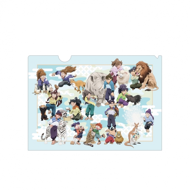 【グッズ-クリアファイル】忍たま乱太郎 描き下ろし 集合 みんなで飼育実習の段ver. クリアファイル
