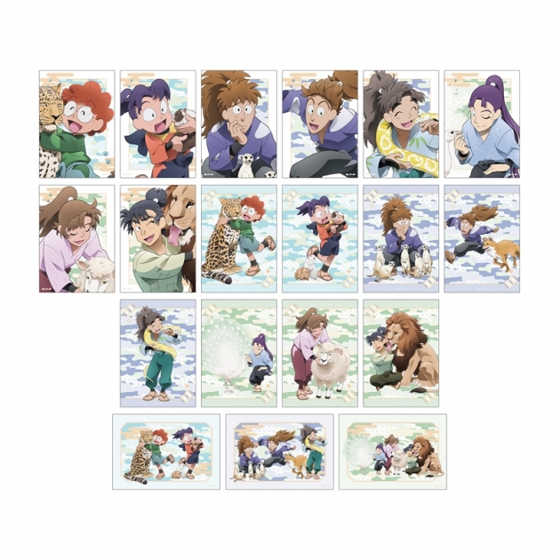 【グッズ-ブロマイド】忍たま乱太郎 描き下ろし みんなで飼育実習の段ver. トレーディングブロマイド ver.A
